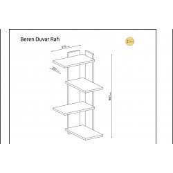 Beren  Duvar Rafı